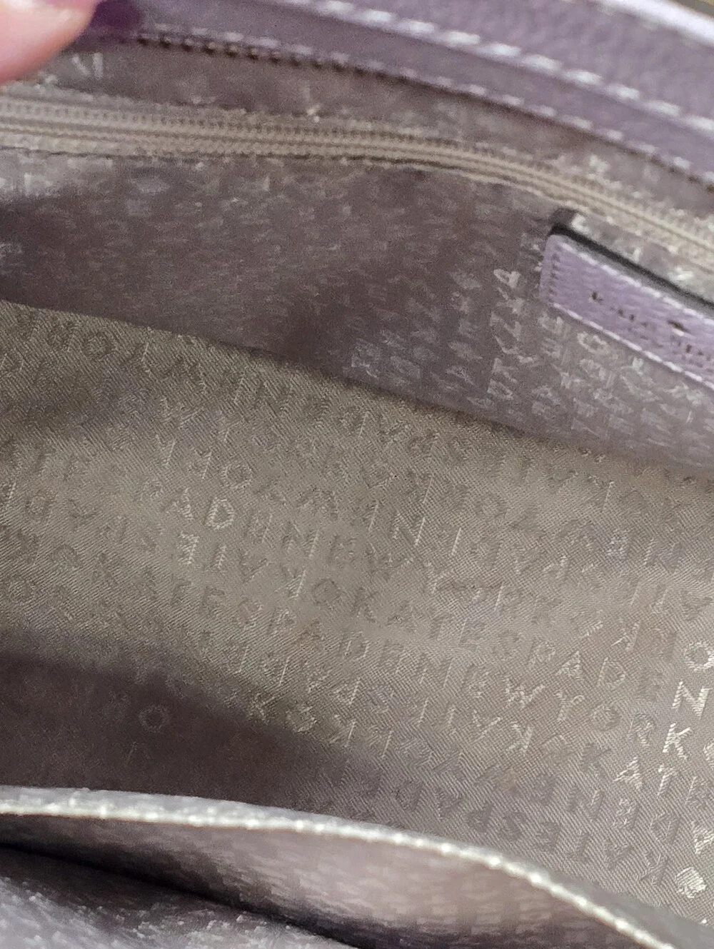 kate spade Light Lavender Leather Satchel